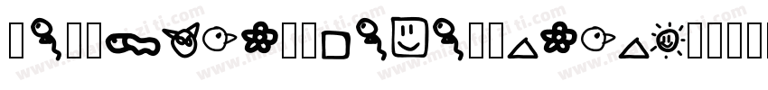 pixymbols digit clocks w90字体转换